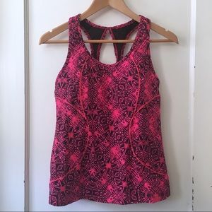 ATHLETA | Pink Cairo Energy Racerback Cycling Tank